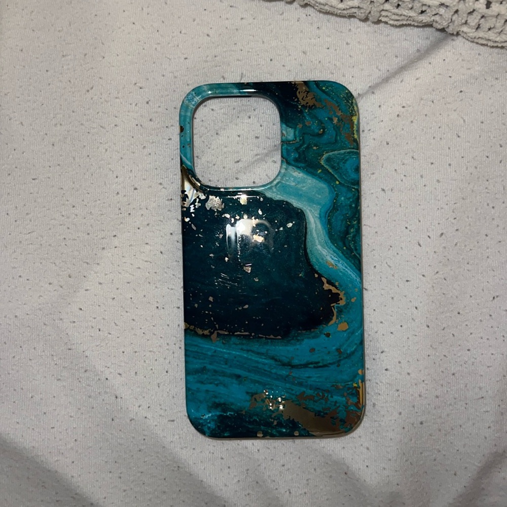 Marbled phone case